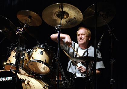 roger on his yamaha kit 